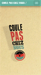 Mobile Screenshot of coulepascheznous.com